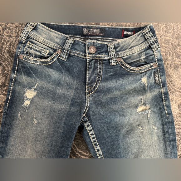 Silver Jeans Suki Mid Capri Size 27 - Picture 4 of 6